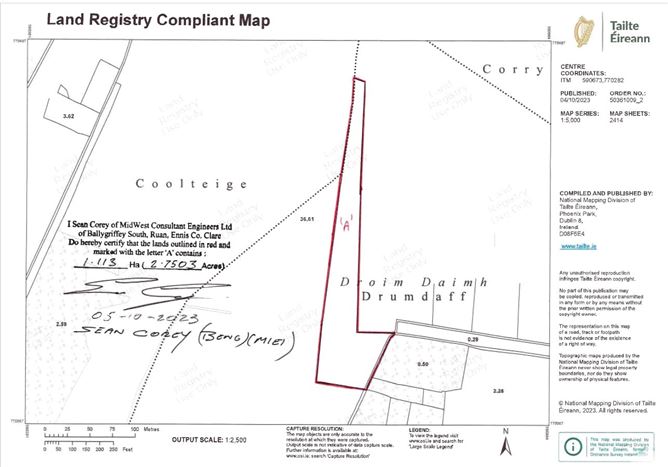 Land At Drumdaff, Kilrooskey, Roscommon, Co. Roscommon.