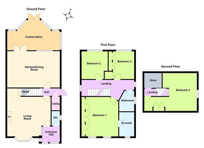 Floor plan — 15D Clyde Lane, Ballsbridge, Dublin 4