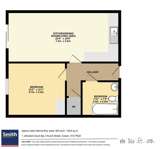 1 Johnston Court Apt, Church Street, Cavan, County Cavan
