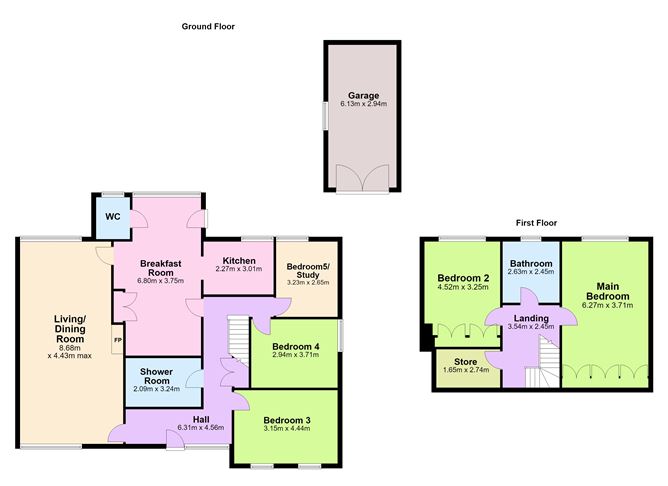 Floor plan — 69 Beech Park Road, Dublin 18