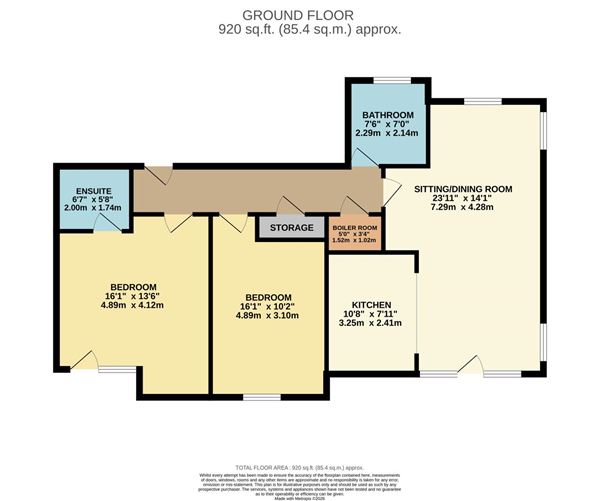 Floor plan — 1 Littlewood, Belarmine Avenue, Stepaside, Dublin 18
