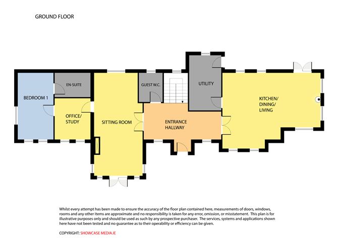 Floor plan — Cornwall, Killurin, Wexford