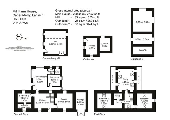 Mill Farm House, Caheraderry Mill, Lahinch, Co. Clare