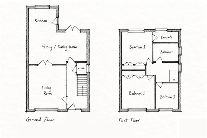 Floor plan — 150 Collinswood, Beaumont,   Dublin 9