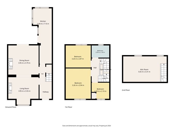 Floor plan — 104 Kenilworth Park, Harold's Cross, Dublin 6W