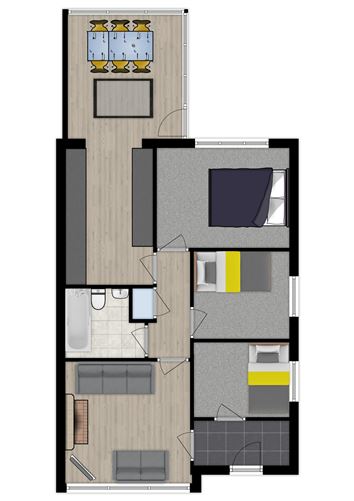 Floor plan — 85 Cherry Garth, Swords, County Dublin