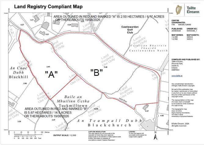 c. 6 Acres, Blackchurch & Tuckmilltown, Kill, Kildare