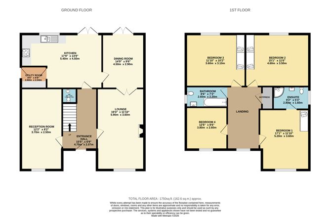 Floor plan — 2 The Cloisters, Kells, Co. Meath