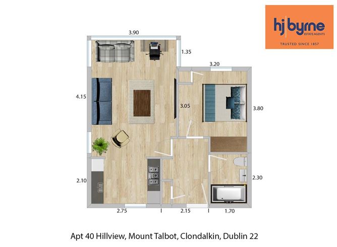 Apartment 40, Hillview, Mount Talbot, Monastery Road, Clondalkin, Dublin 22, Co. Dublin