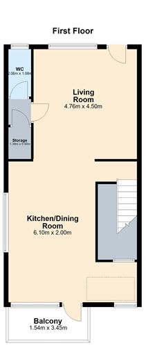 Floor plan — The Lookout, Gort Road, Loughrea, Co. Galway