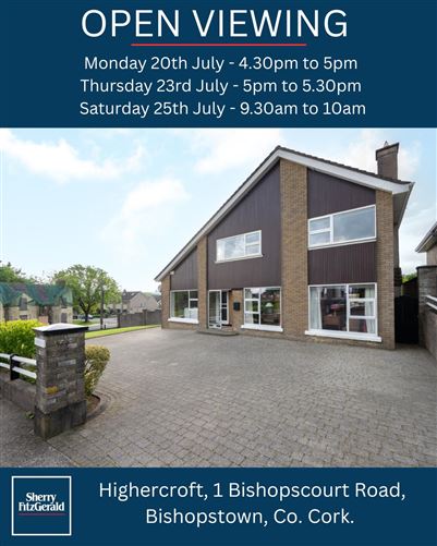 Highercroft, 1 Bishopscourt Road, Bishopstown, Cork, T12P9DV