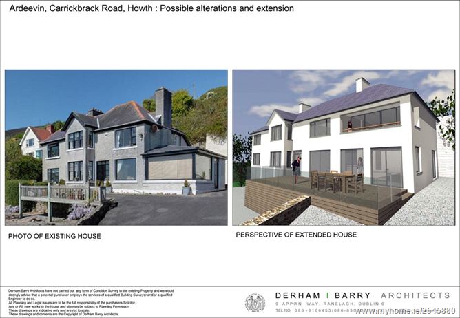 "Ardeevin", Carrickbrack Road,, Howth,   North County Dublin