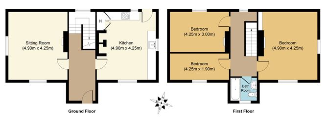 Floor plan — Killinbore, Colehill, Co. Longford