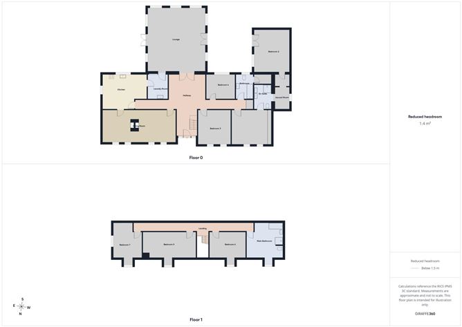 Floor plan — Killyganard, Athy, County Kildare