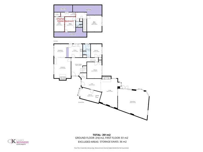 Floor plan — The Pines, 62 Stillorgan Grove, Blackrock, County Dublin