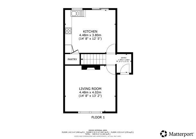 Floor plan — 2 Chapel Farm Close (plus ATTIC CONVERSION), Lusk, County Dublin