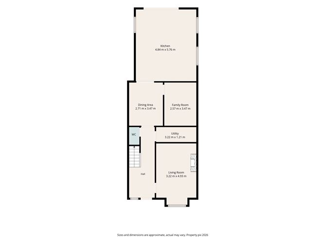 Floor plan — 26 Lambay View, Rush, County Dublin
