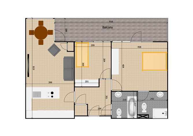 Apartment 201, Cubes 7, Beacon South Quarter, Sandyford, Dublin 18