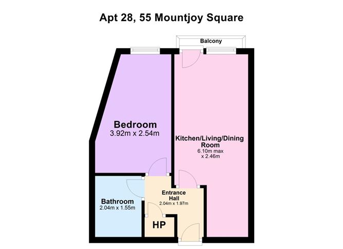 Apt 28, 55 Mountjoy Square, Dublin 1
