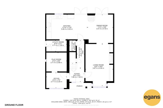 Floor plan — 185 The Glen, Petitswood Manor, Mullingar, Westmeath