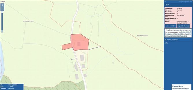 Dergroagh, Commeen, Cloghan, Co. Donegal
