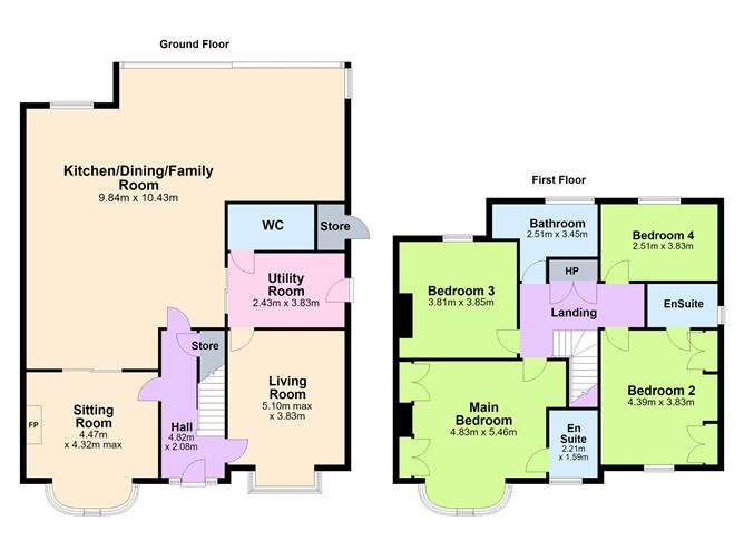 Floor plan — 19 Marine Drive, Sandymount, Dublin 4