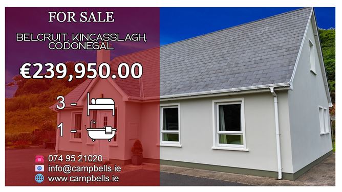 Belcruit, Kincasslagh, Donegal