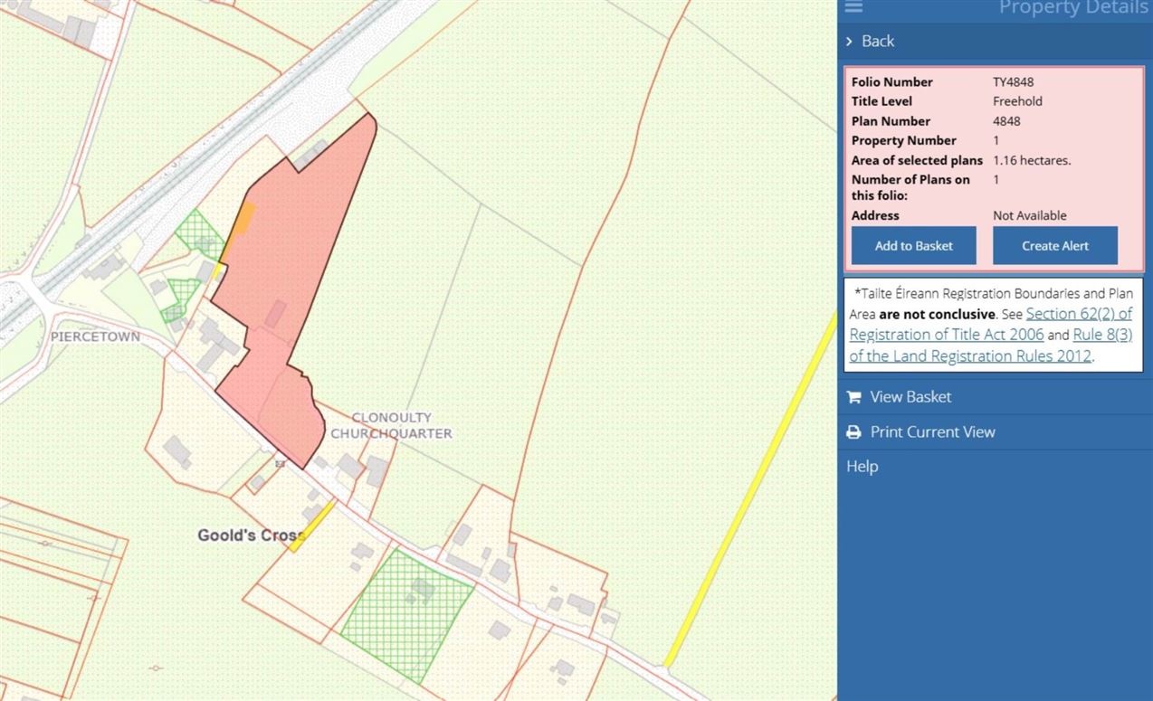 Lands At Goold`s Cross, Cashel, County Tipperary