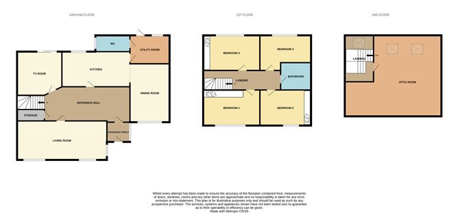 Floor plan — 324 Limetree Avenue, Portmarnock, Dublin 13