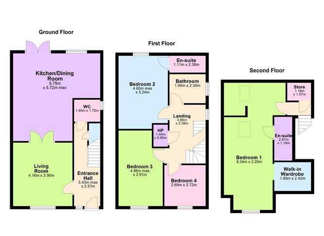 Floor plan — 20 Fairhaven Close, Castleknock, Dublin 15