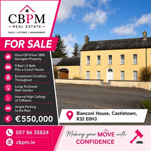 Bianconci House, Oldborris, Castletown, Portlaoise, Co. Laois