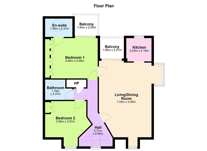 Floor plan — 50 Village Court, Butterfield Avenue, Rathfarnham, Dublin 14