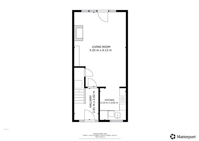 Floor plan — 7 Thornleigh Close, Swords, Dublin