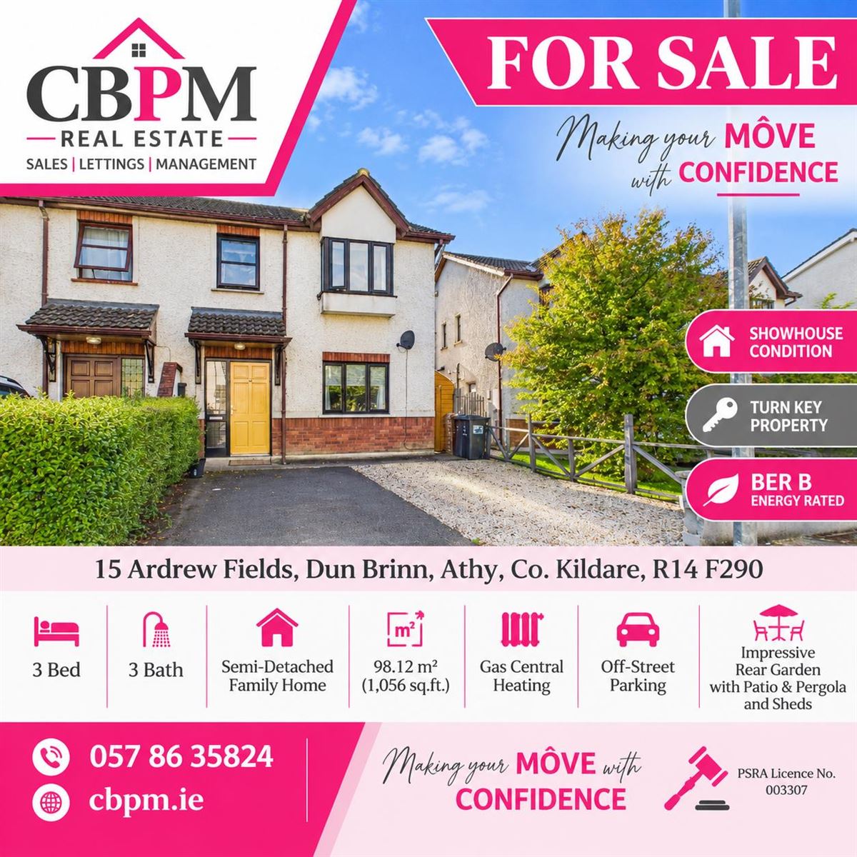 15 Ardrew Fields, Athy, Kildare