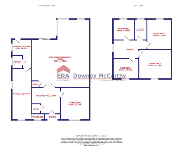 Floor plan — 9 Firgrove Lawn, Bishopstown, Cork