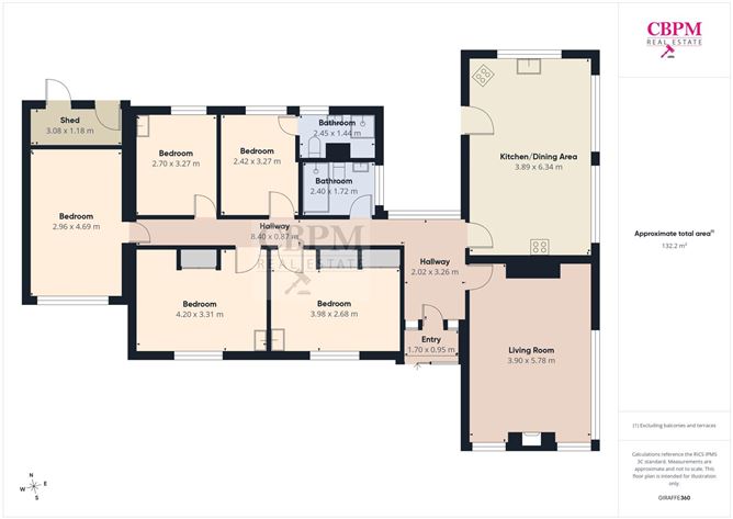 Floor plan — Ballymaddock, Abbeyleix, Portlaoise, Co. Laois