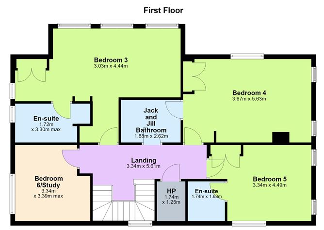 Floor plan — 56 Leinster Wood, Carton Demesne, Maynooth, Co. Kildare
