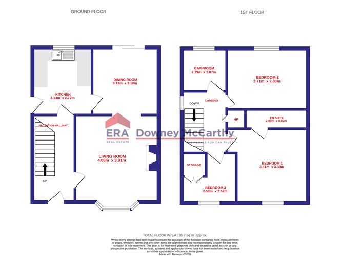 Floor plan — 73 Alderbrook, Frankfield, Cork