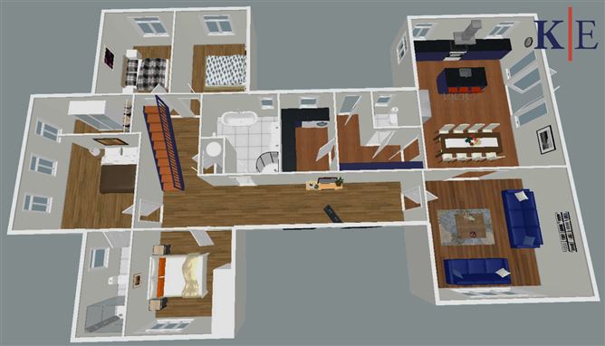 Floor plan — Cloghnamallaght, Monamolin, Gorey, Co. Wexford