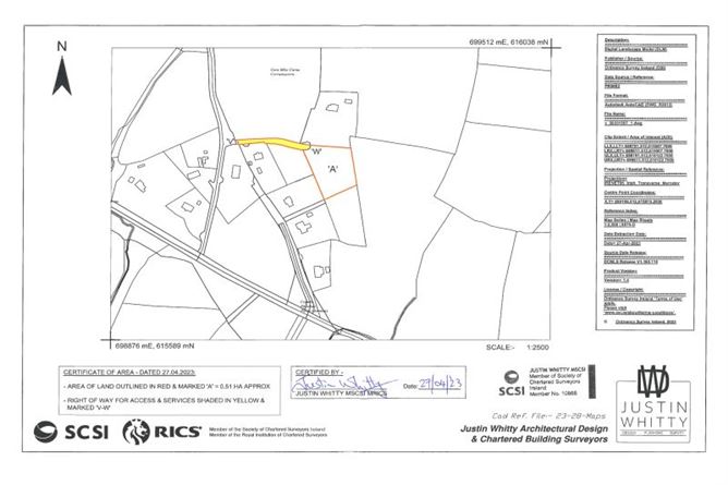 c. 1.26 Acre Site (A) at Gorteenminogue Upper, Murrintown, Wexford