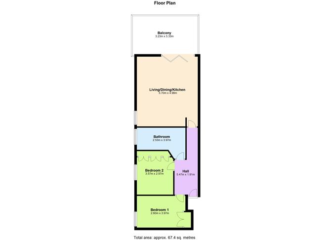 5 Courtney House, Appian Way, Ranelagh, Dublin 6
