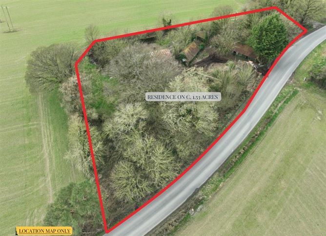 Period Farmhouse On C. 1.53 Acre, Knocknagull , Dunlavin, Wicklow