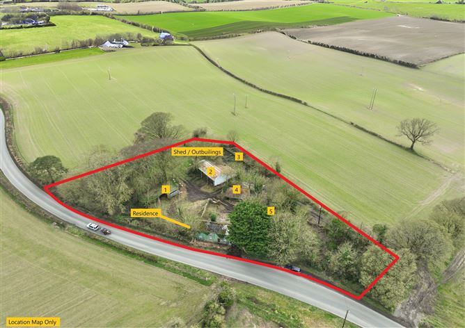 Period Farmhouse On C. 1.53 Acre, Knocknagull , Dunlavin, Wicklow