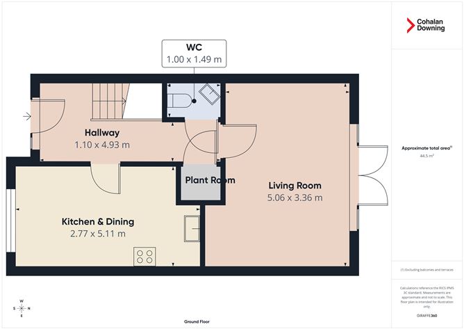 Floor plan — 10 The Groves, Glounthaune, Cork