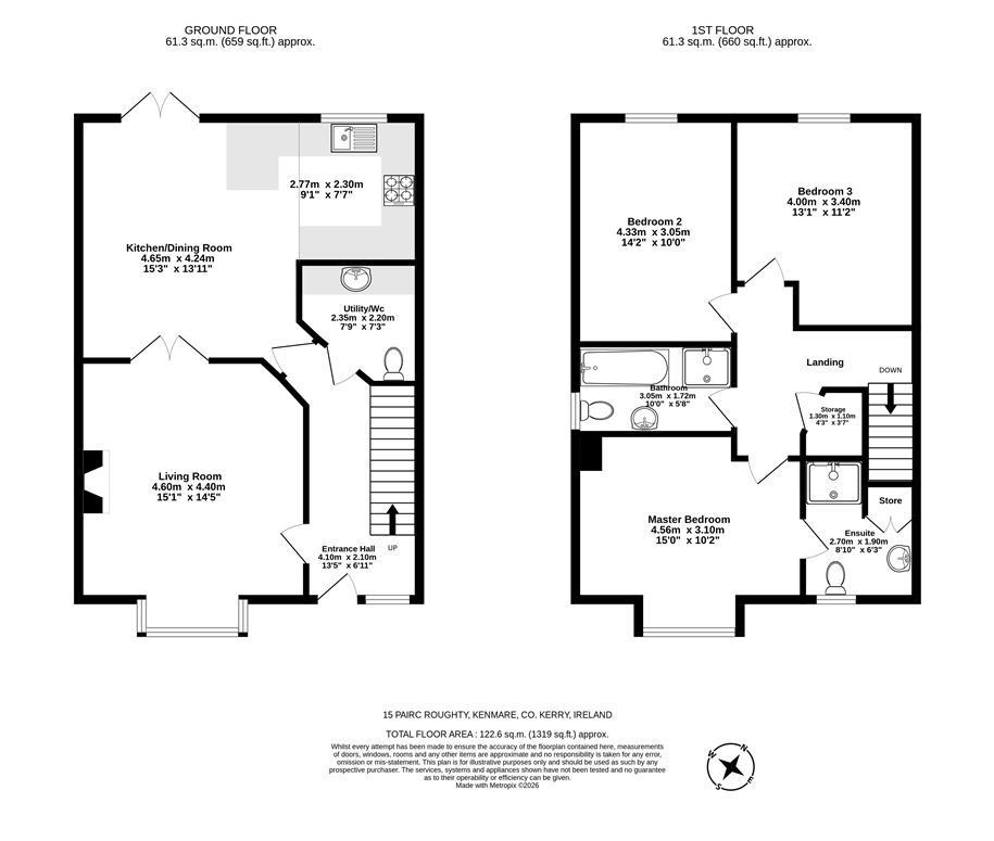 15 Párc Roughty, Glanerought, Dromneavane, Kenmare, County Kerry, V93D250