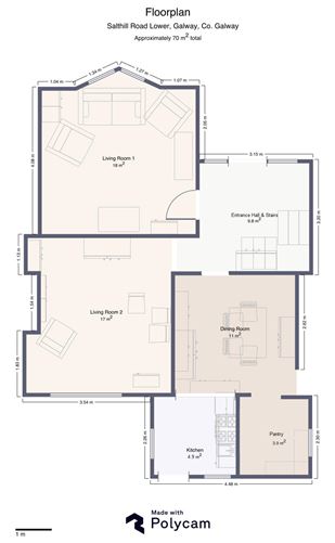 Floor plan — Rockville, 94 Salthill Road Lower, Salthill, Galway City