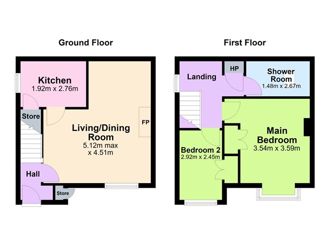 Floor plan — 53 Rosemount Court, Booterstown, Co. Dublin