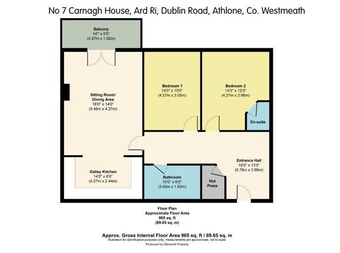 7 Carnagh House, Ard Ri, Golden Island, Athlone, Westmeath