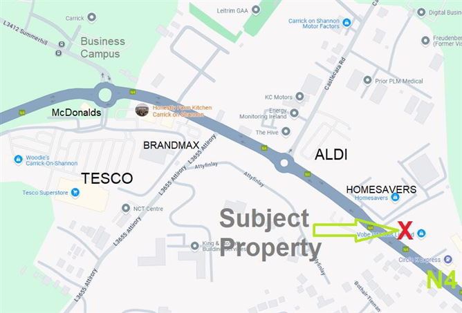 Unit 4, Shannonside Retail Park, Dublin Road, Carrick-On-Shannon, Leitrim