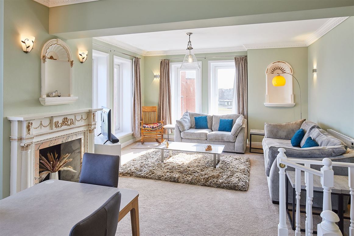 Sunny Promenade,Whitby,North Yorkshire,United Kingdom